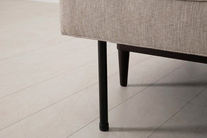 Model 02 Dreisitzer-Schlafsofa , Steingrau