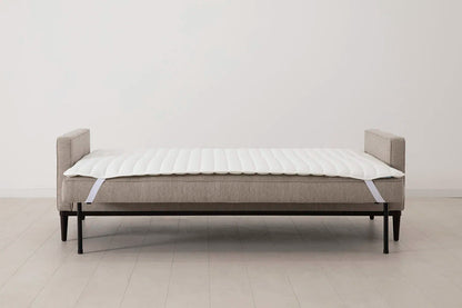 Model 02 Dreisitzer-Schlafsofa , Steingrau