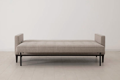 Model 02 Dreisitzer-Schlafsofa , Steingrau