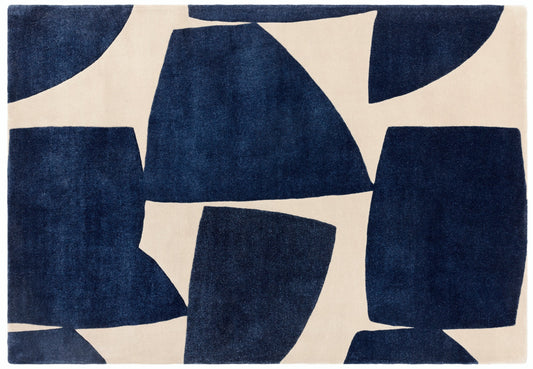 Romy 03 Teppich in Blau 