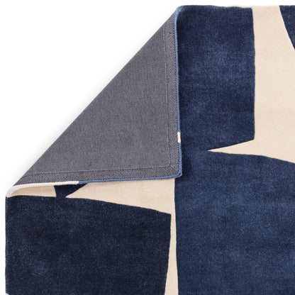 Romy 03 Teppich in Blau 