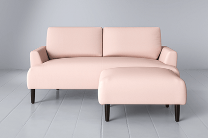 Rose Image 1 - Model 05 2 Seater Right Chaise in Rose Front View.png