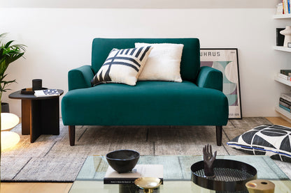 Loveseat Model 05, Eisvogelblau
