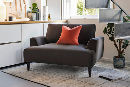 Loveseat Model 05, Dunkelgrau
