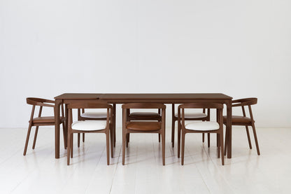 Dining Table 01 Extending Dining Table, Walnut / 6-8 seater