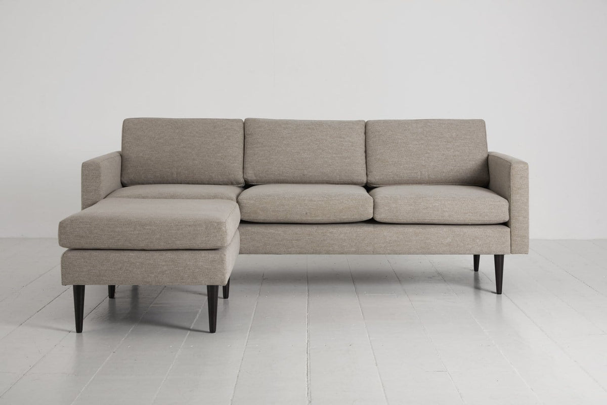 Dreisitzer-Sofa Model 01 mit Ecke links