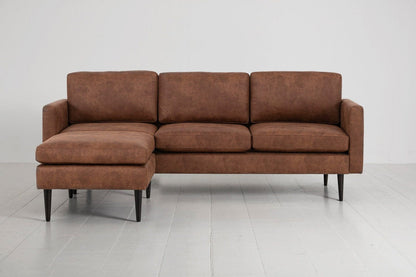 Chestnut Image 1 - Model 01 3 Seater Left Corner - Front View
