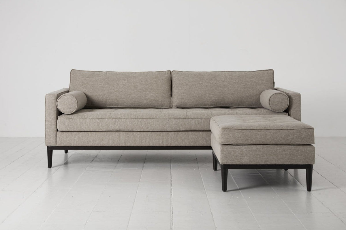 Dreisitzer-Ecksofa Model 02 mit Ecke rechts