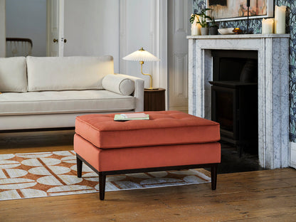 Model 02 Ottoman, Brick