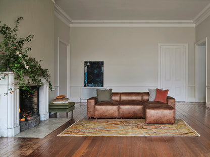 Model 03 3-Seater Sofa, Chestnut