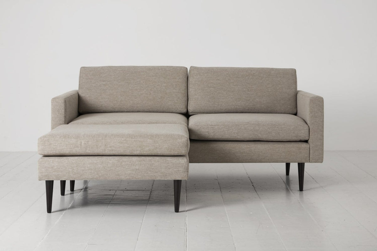 Zweisitzer-Ecksofa Model 01 mit Ecke links