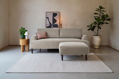 Model 05 3-Seater Sofa, Bone
