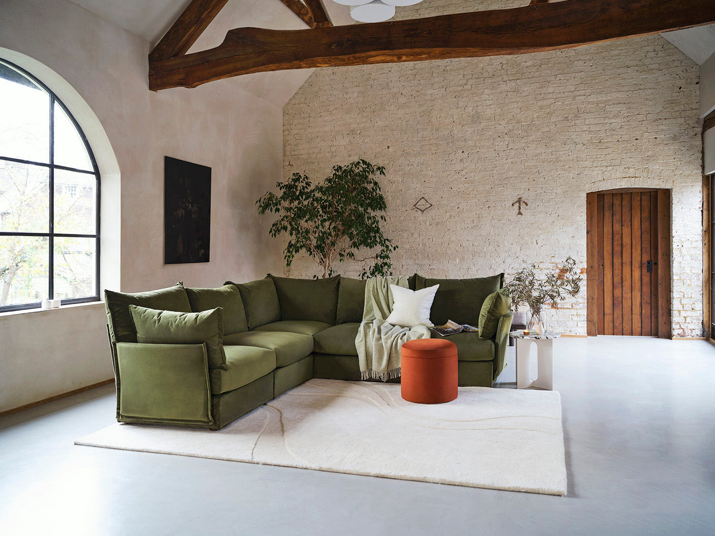 Model 06 Corner Sofa, Vine