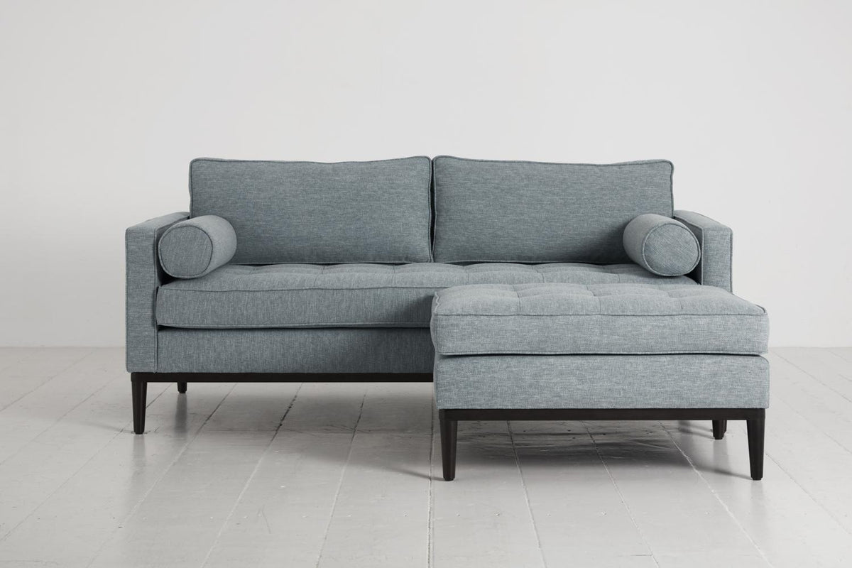 Model 02 Ottoman, Seaglass
