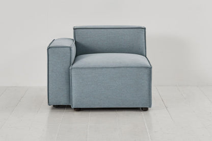 Model 03 Left Arm Sofa Module, Seaglass