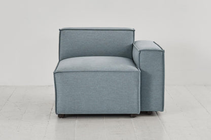 Model 03 Right Arm Sofa Module, Seaglass