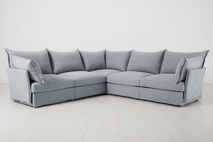 Model 06 Corner Sofa, Seaglass