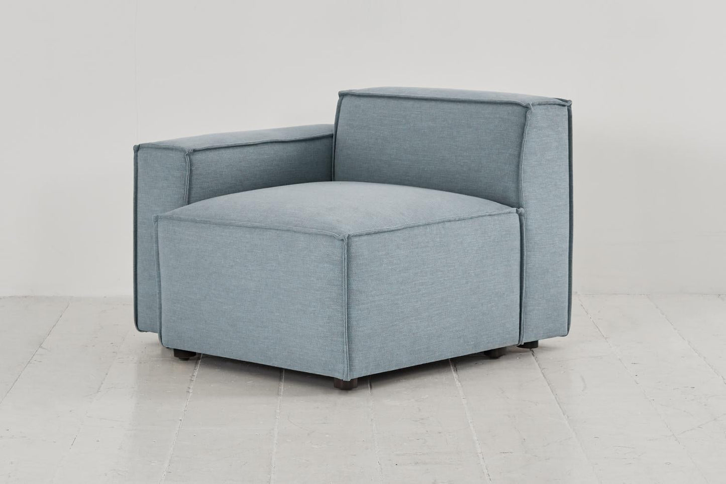Model 03 Left Arm Sofa Module, Seaglass