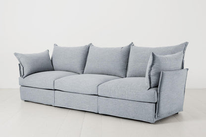 Model 06 3-Seater Sofa, Seaglass