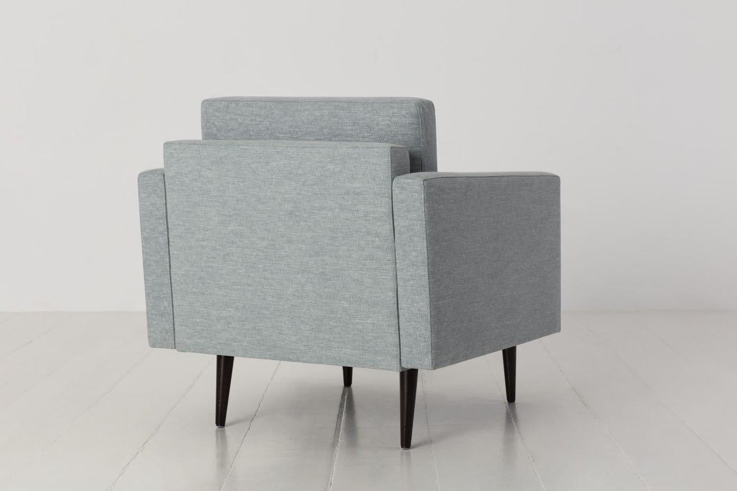 Sessel Model 01, Meerglasblau