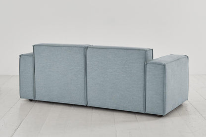 Model 03 2-Seater Right Chaise Sofa, Seaglass