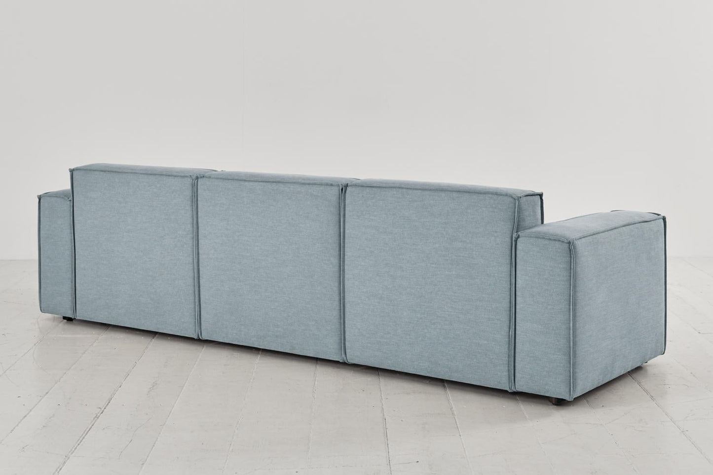 Dreisitzer-Sofa Model 03, Meerglasblau