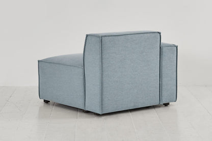 Model 03 Left Arm Sofa Module, Seaglass