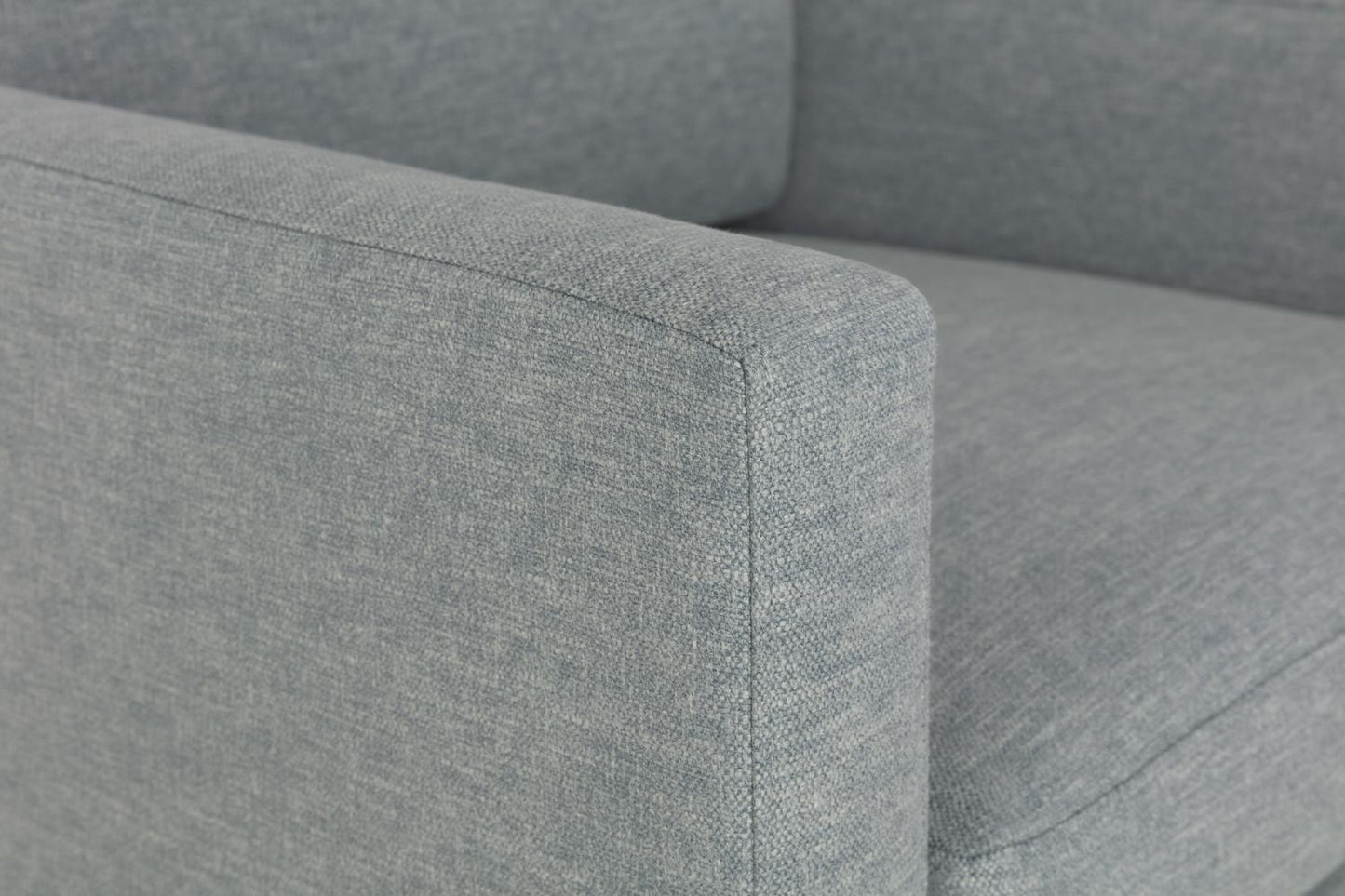 Sessel Model 01, Meerglasblau