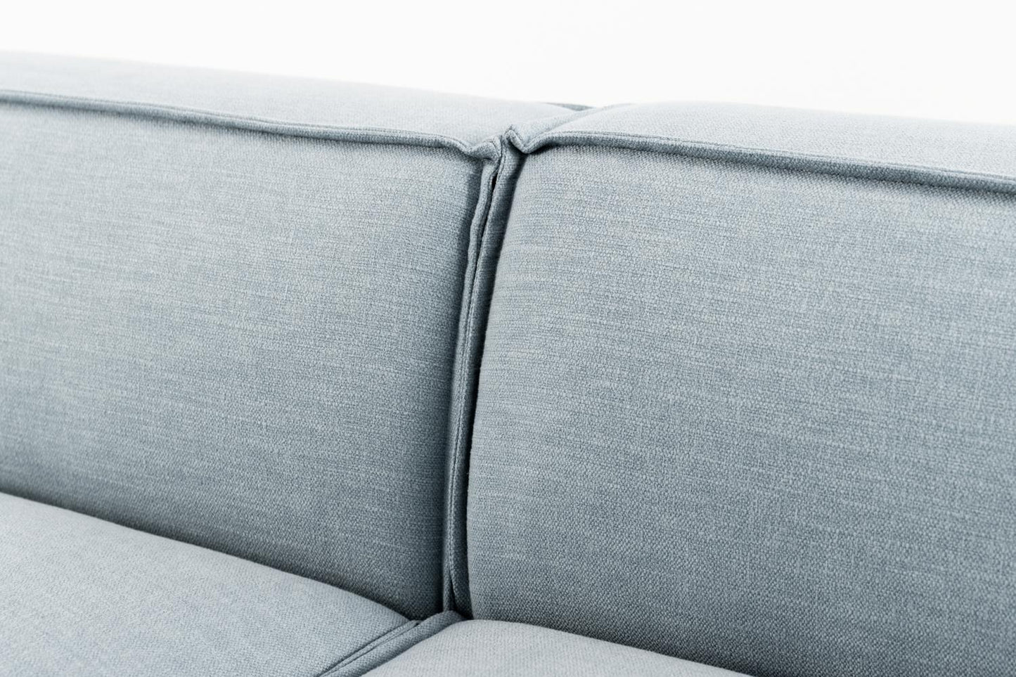 Model 03 2-Seater Right Chaise Sofa, Seaglass