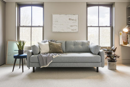 Model 04 Sofa Bed 3 Seater, Seaglass