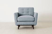 Sessel Model 10, Meerglasblau