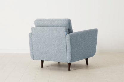 Sessel Model 10, Meerglasblau