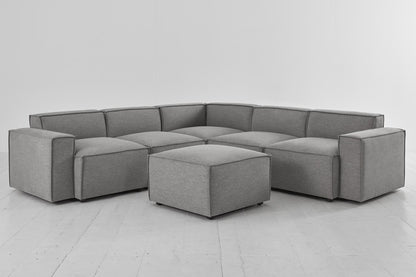 Model 03 Corner Sofa with Ottoman, Shadow