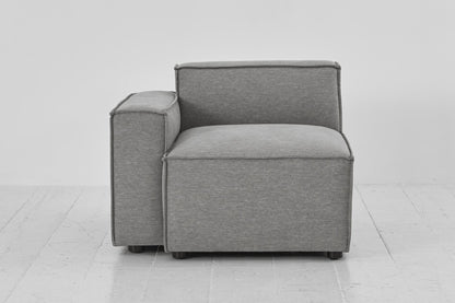 Model 03 Left Arm Sofa Module, Shadow