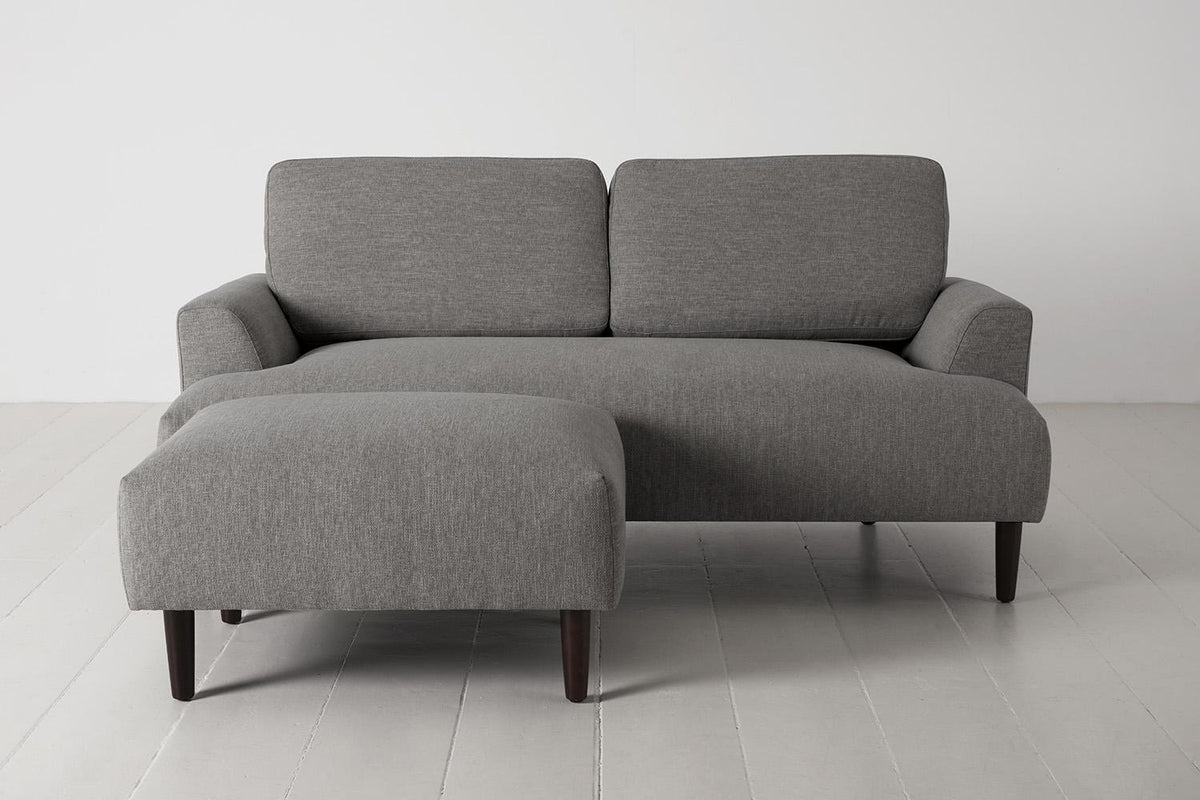 Zweisitzer-Sofa Model 05 mit Chaiselongue links