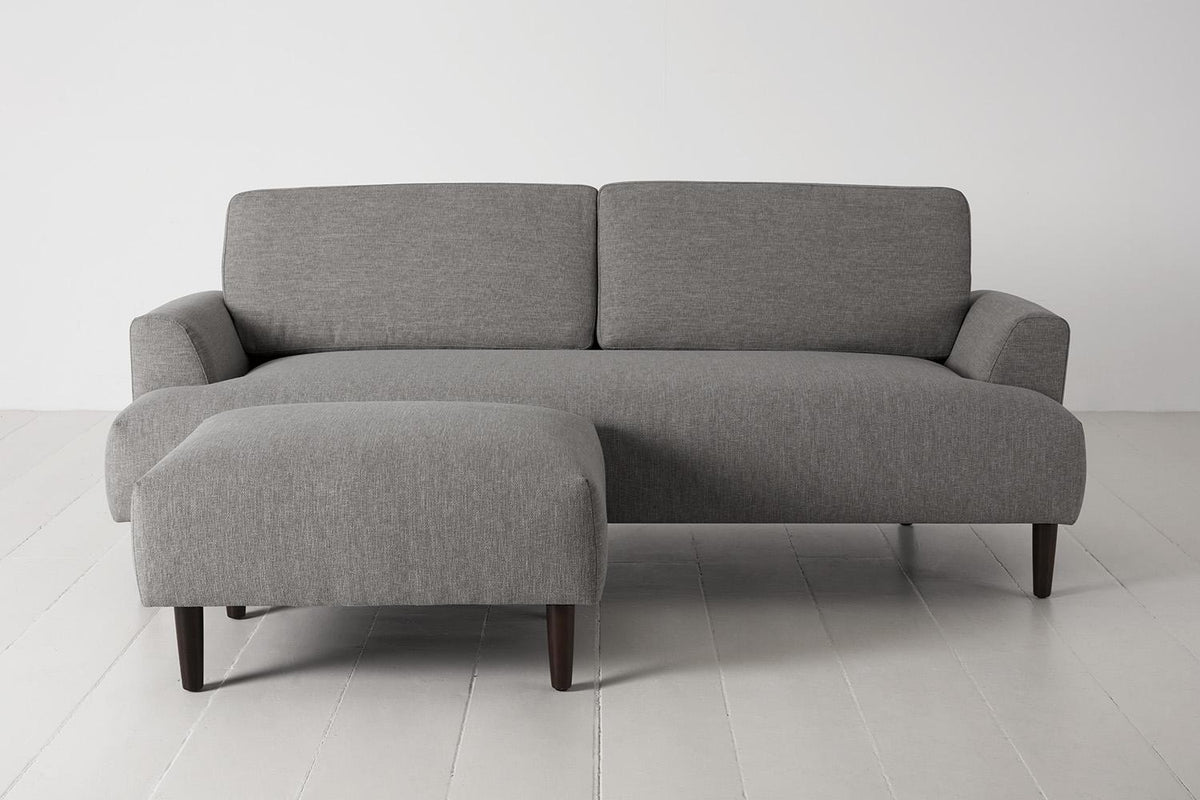 Dreisitzer-Sofa Model 05 mit Chaiselongue links