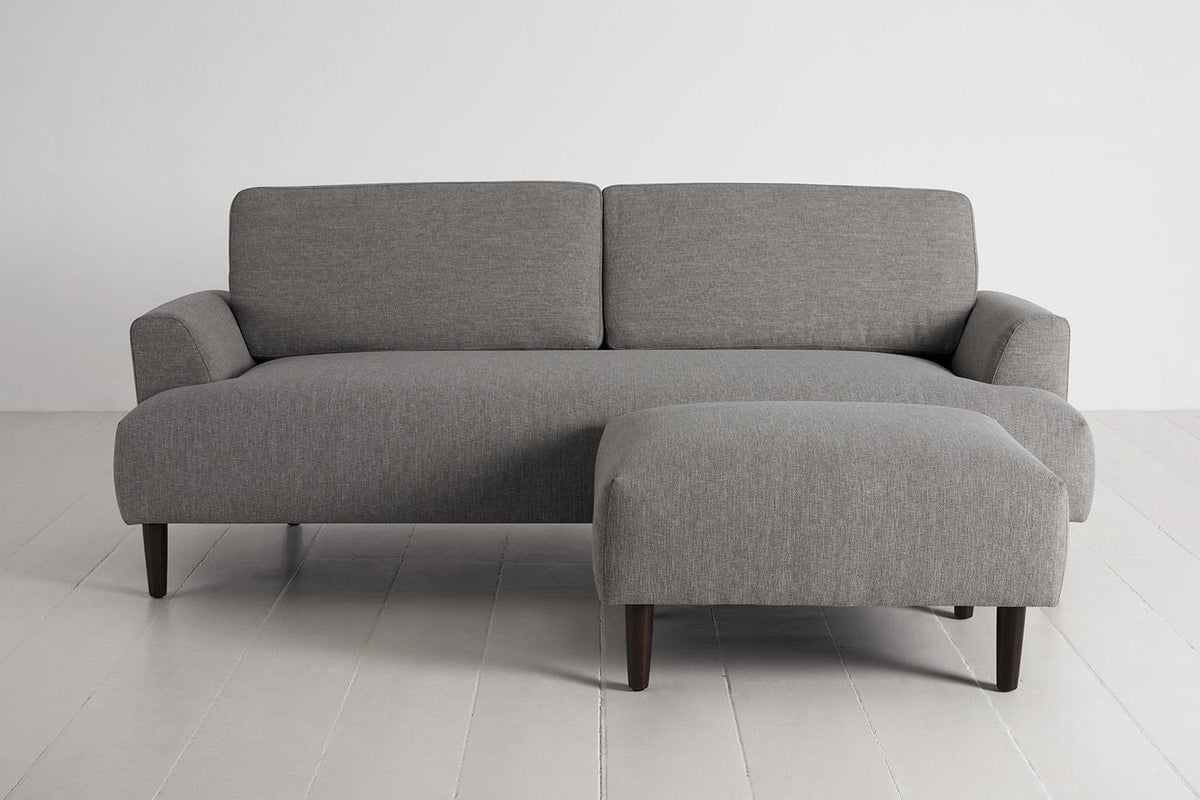 Dreisitzer-Sofa Model 05 mit Chaiselongue rechts