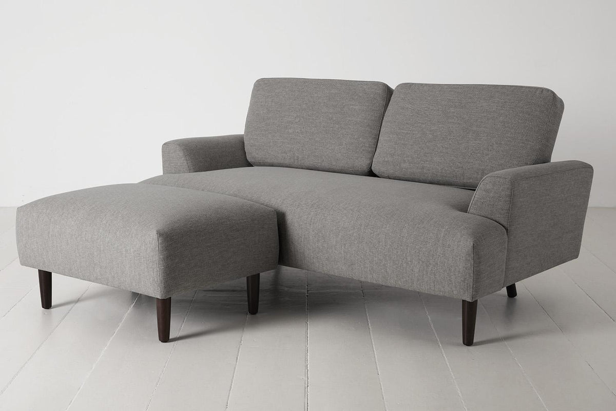Zweisitzer-Sofa Model 05 mit Chaiselongue links