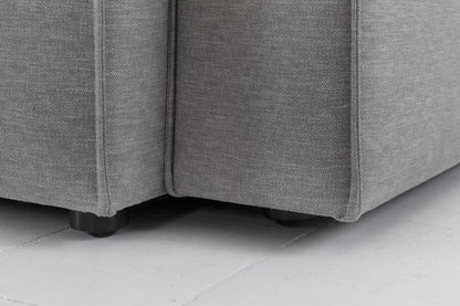Ecksofa Model 03, Schattengrau