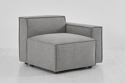 Model 03 Right Arm Sofa Module, Shadow