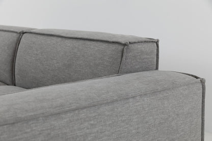 Model 03 3-Seater Left Chaise Sofa, Shadow