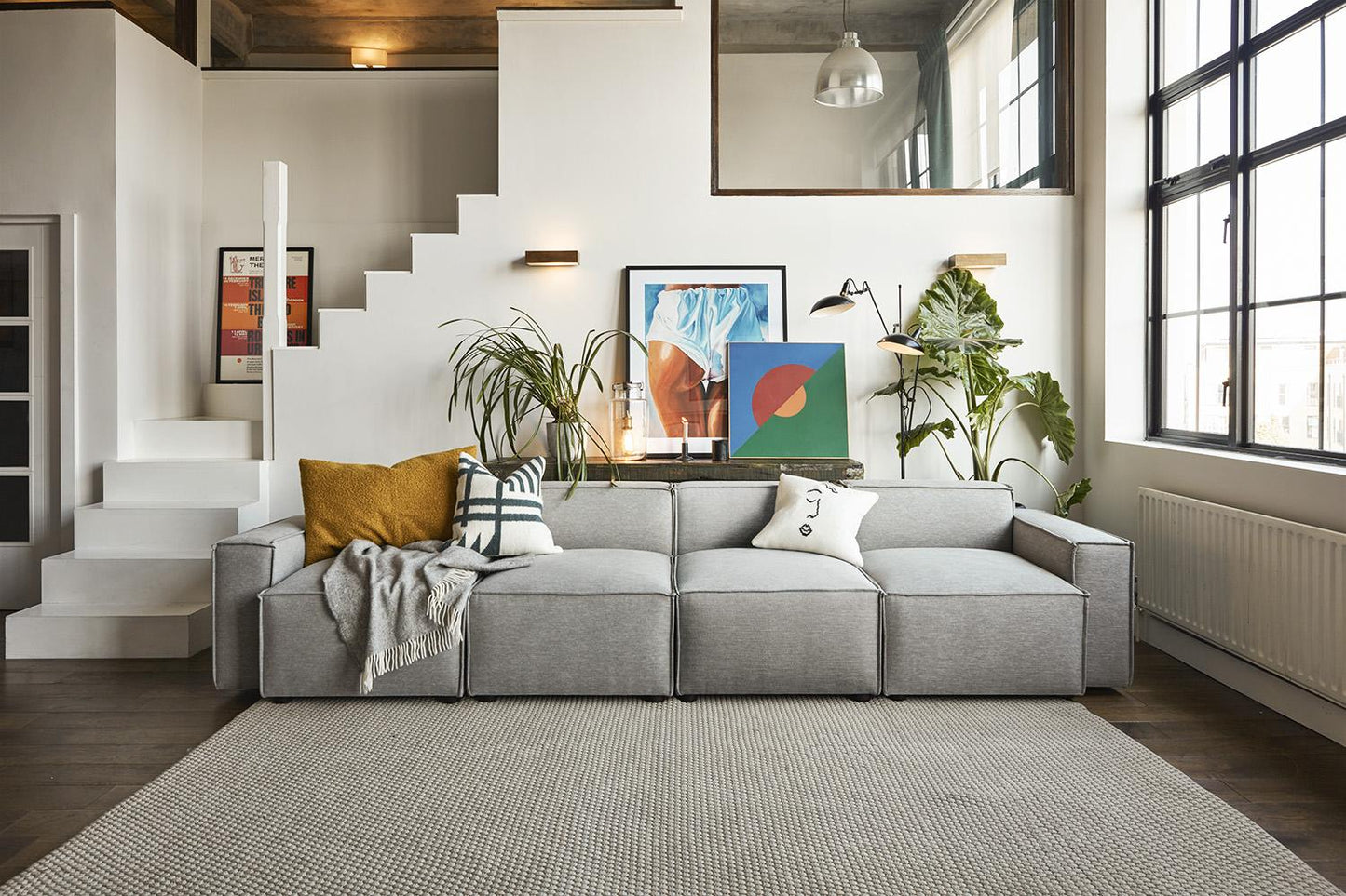 Viersitzer-Sofa Model 03