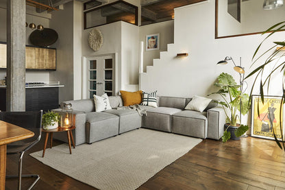 Ecksofa Model 03, Schattengrau