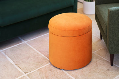 Polsterhocker 03, Bronze
