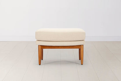 Polsterhocker 03 , Hellbeige