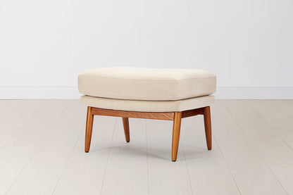 Polsterhocker 03 , Hellbeige