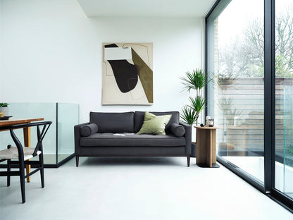 Model 02 2-Seater Sofa, Charcoal