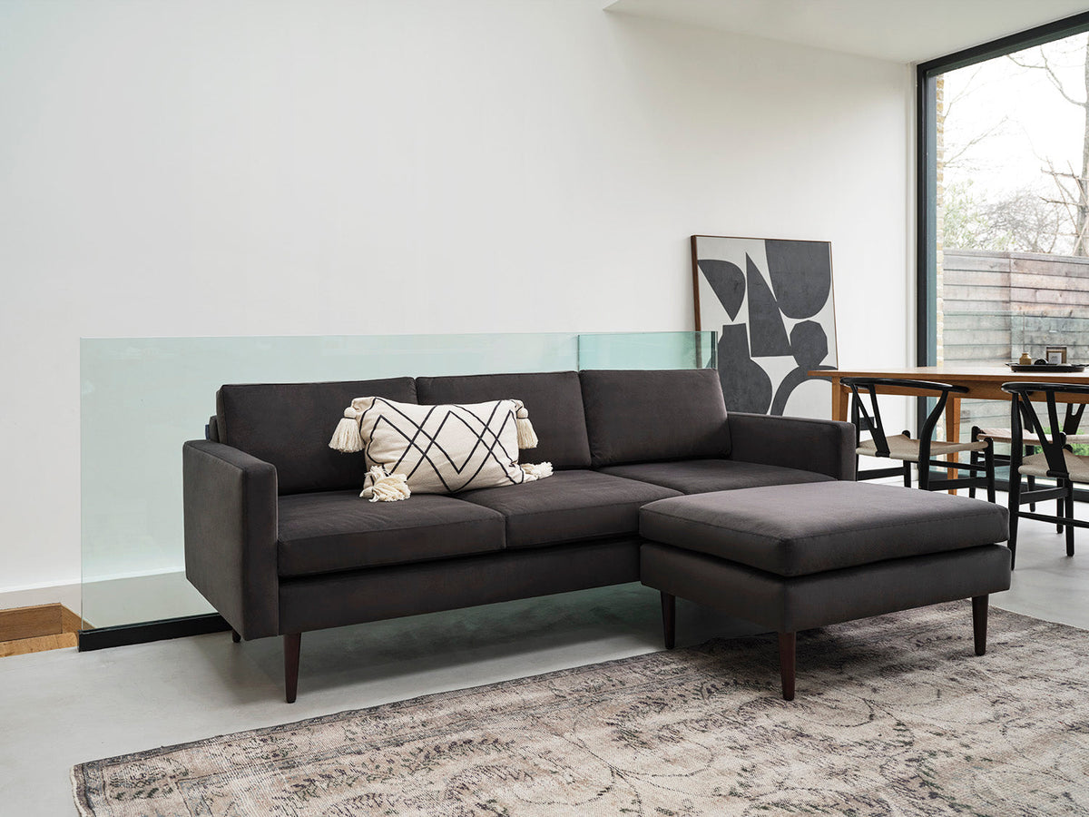 Model 01 Ottoman, Charcoal