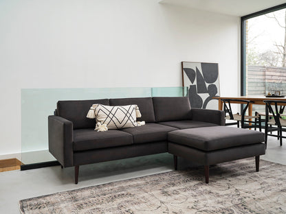 Model 01 Ottoman, Charcoal