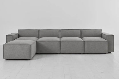 Viersitzer-Sofa Model 03 mit Chaiselongue links